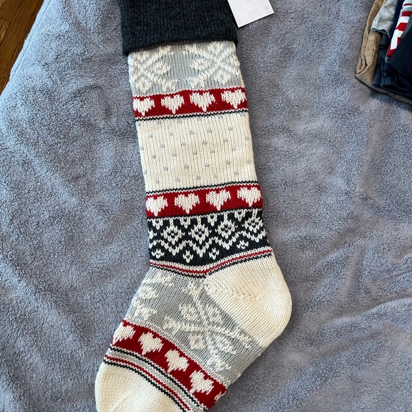 Natural Fair Isle Christmas Stocking Collection (Josephine) - Picture 2 of 6